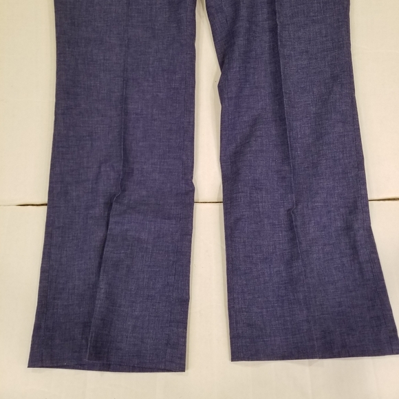 Cheetah Leisure Slacks Men's Size 38 Long Blue New With Tags Vintage - Picture 5 of 12